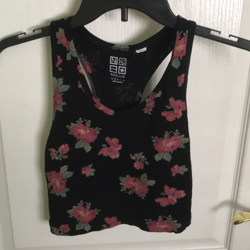 Nollie Floral crop top